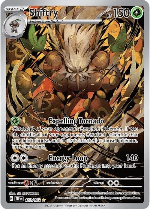 Image for Shiftry (163/162) [SV05: Temporal Forces] - Pokemon