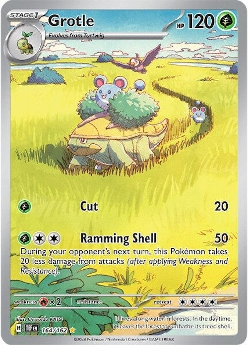 Image for Grotle (164/162) [SV05: Temporal Forces] - Pokemon