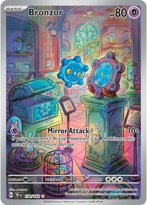 Image for Bronzor (170/162) [SV05: Temporal Forces] - Pokemon