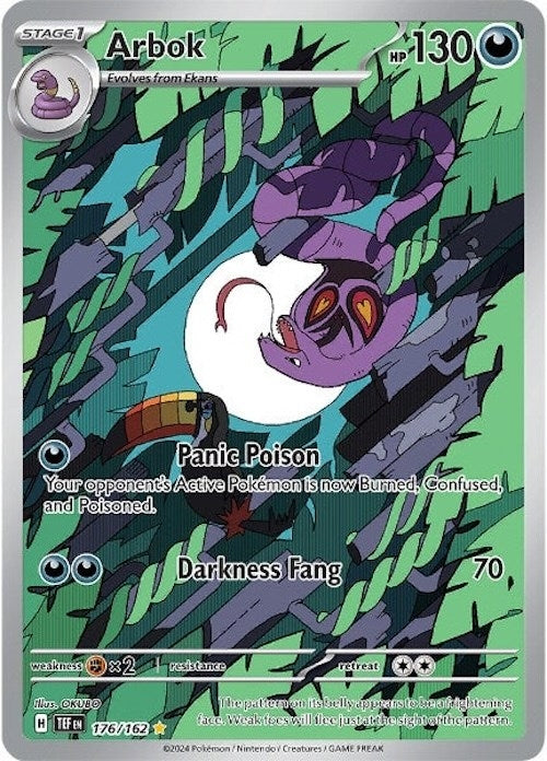 Image for Arbok (176/162) [SV05: Temporal Forces] - Pokemon