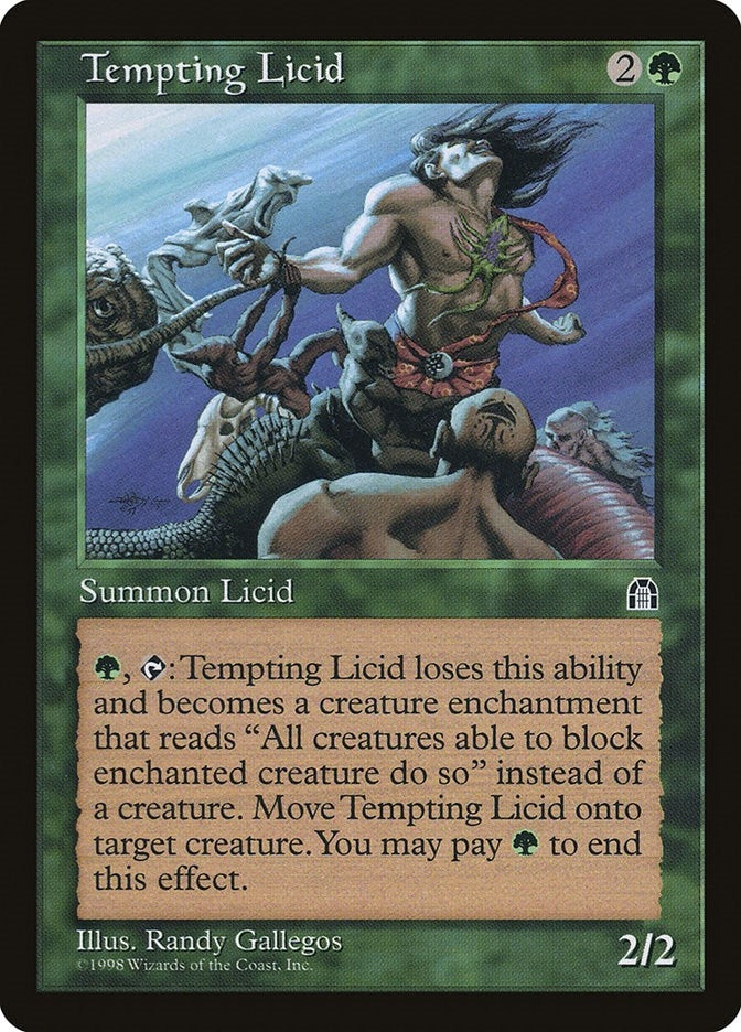 Image for Tempting Licid [Stronghold] - Magic: The Gathering