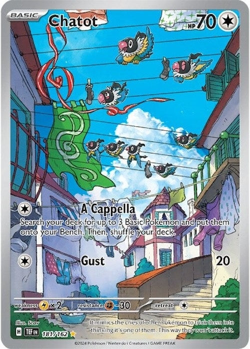 Image for Chatot (181/162) [SV05: Temporal Forces] - Pokemon