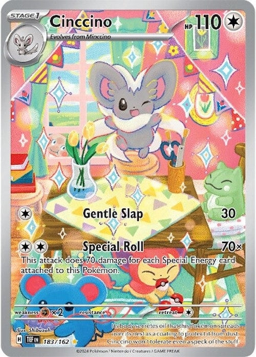 Image for Cinccino (183/162) [SV05: Temporal Forces] - Pokemon