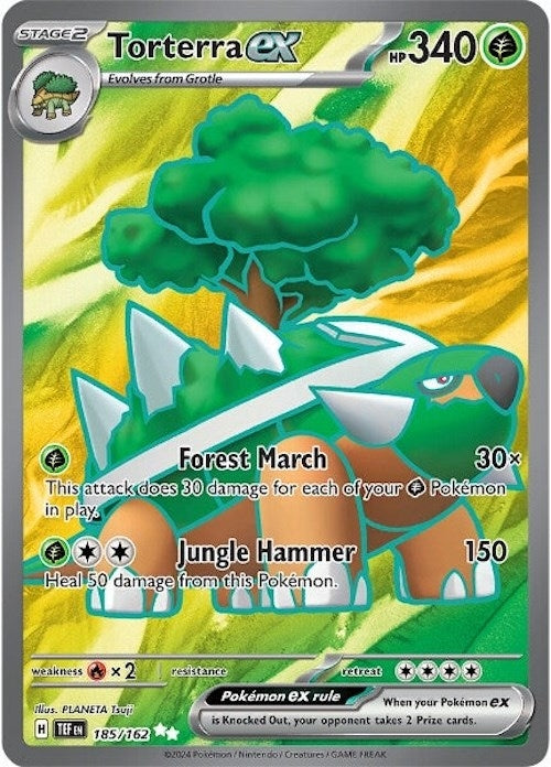 Image for Torterra ex (185/162) [SV05: Temporal Forces] - Pokemon