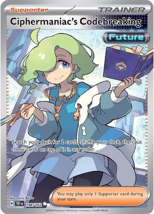 Image for Ciphermaniac's Codebreaking (198/162) [SV05: Temporal Forces] - Pokemon