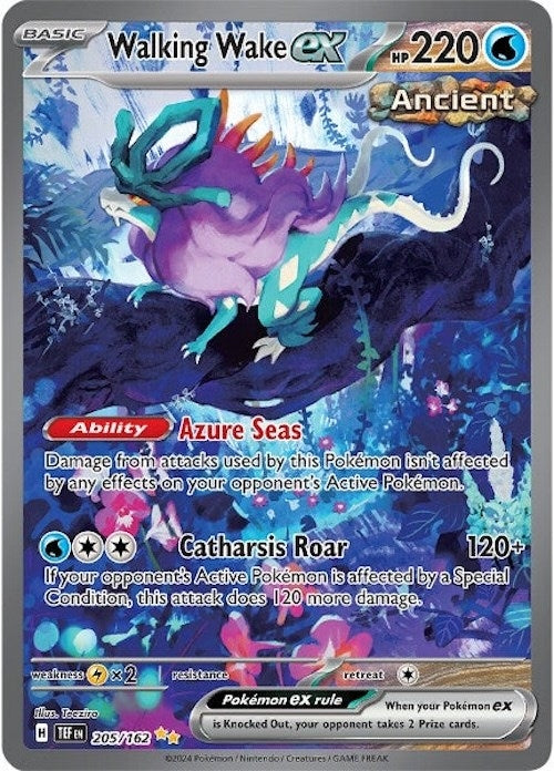 Walking Wake ex (205/162) [SV05: Temporal Forces]