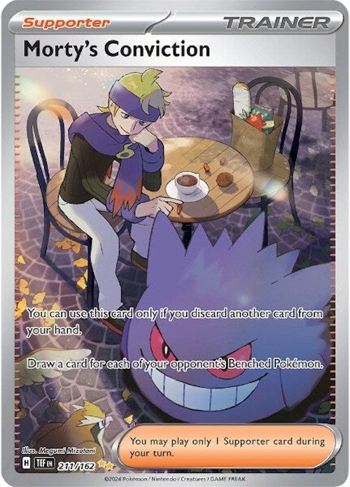 Image for Morty's Conviction (211/162) [SV05: Temporal Forces] - Pokemon