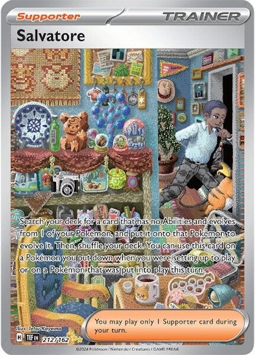 Image for Salvatore (212/162) [SV05: Temporal Forces] - Pokemon