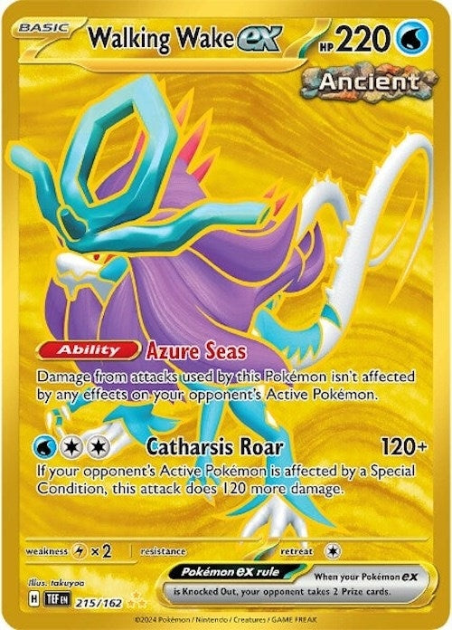 Image for Walking Wake ex (215/162) [SV05: Temporal Forces] - Pokemon