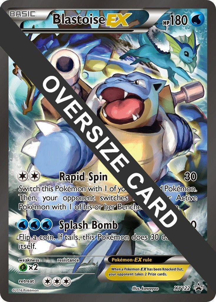 Image for Blastoise EX - XY122 (XY122) [Jumbo Cards] - Pokemon
