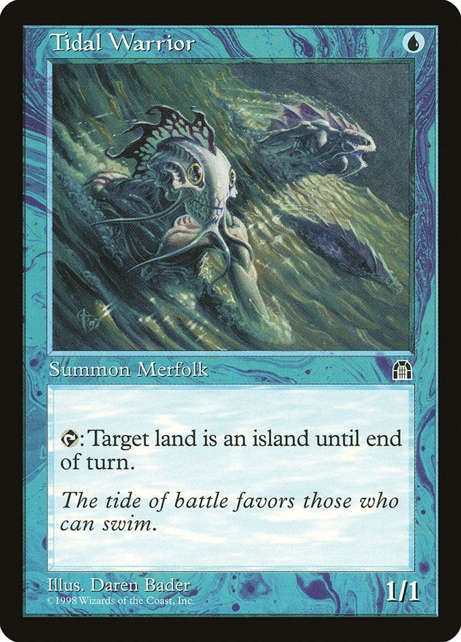 Image for Tidal Warrior [Stronghold] - Magic: The Gathering