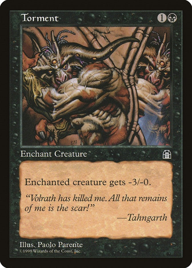 Image for Torment [Stronghold] - Magic: The Gathering