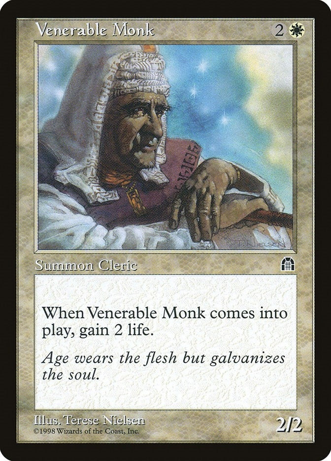 Image for Venerable Monk [Stronghold] - Magic: The Gathering