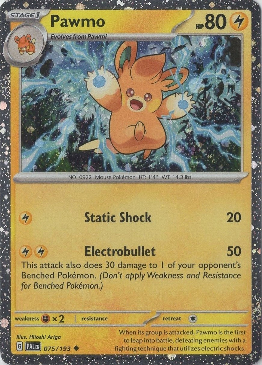 Image for Pawmo (Cosmo Foil) (075/193) [Miscellaneous Cards & Products] - Pokemon