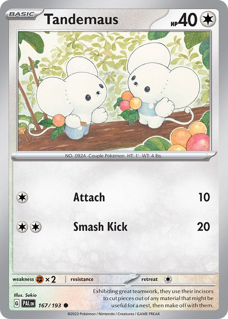Image for Tandemaus (Cosmos Foil) (167/193) [Miscellaneous Cards & Products] - Pokemon