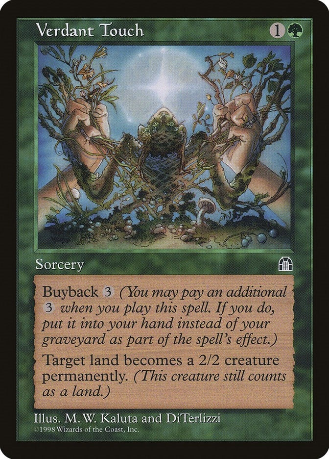 Image for Verdant Touch [Stronghold] - Magic: The Gathering