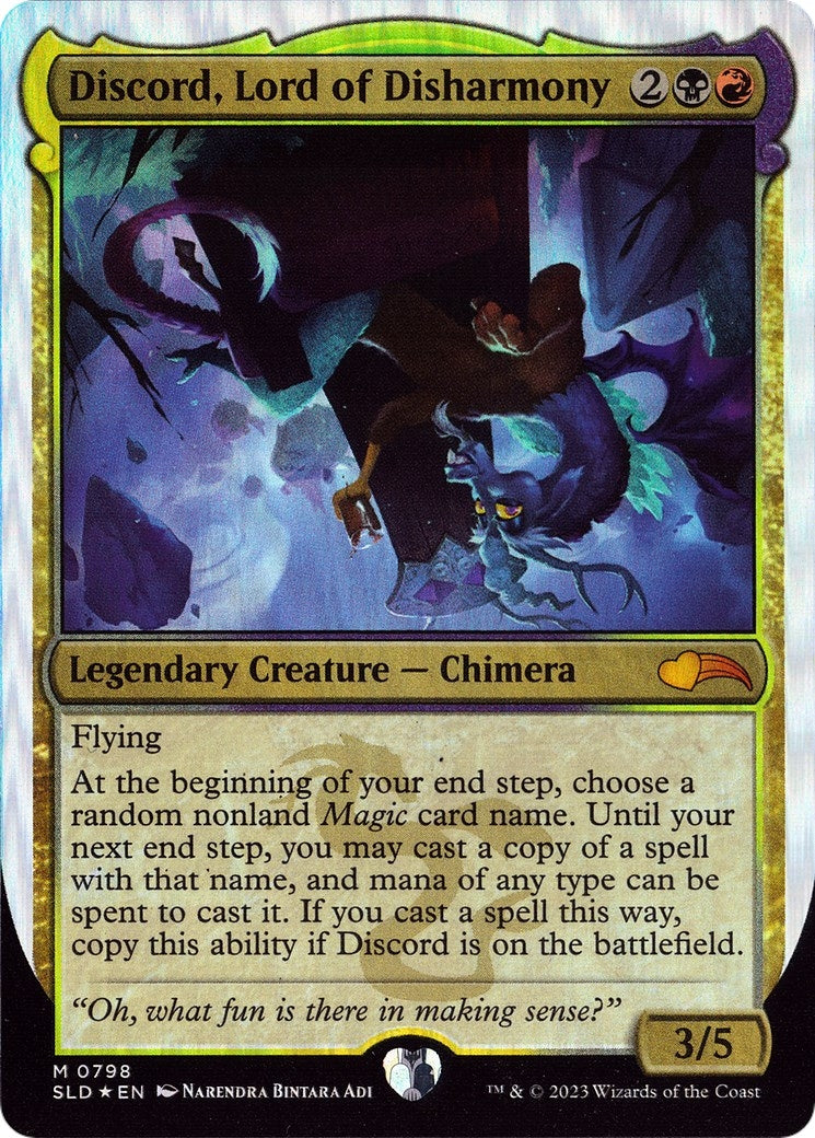 Image for Discord, Lord of Disharmony (798) [Secret Lair Drop Series] - Magic: The Gathering