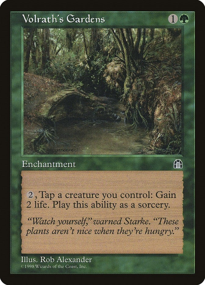 Image for Volrath's Gardens [Stronghold] - Magic: The Gathering