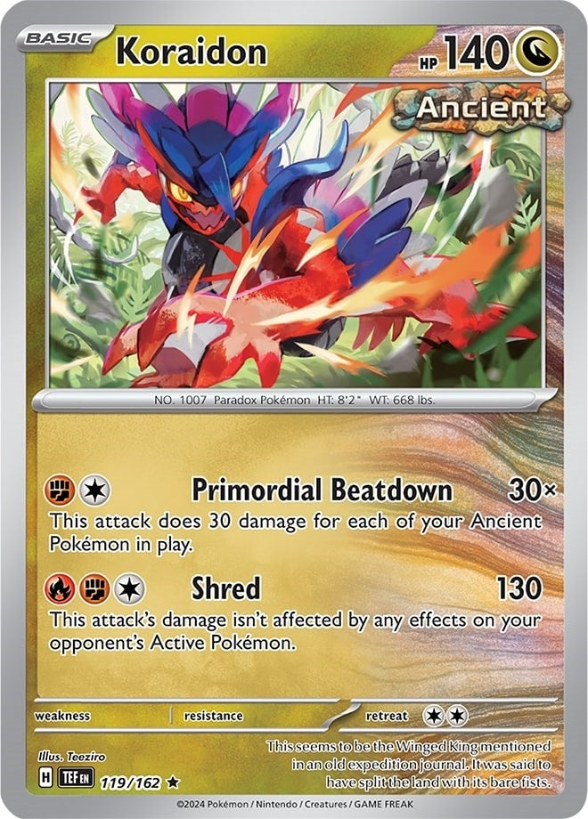 Image for Koraidon (119/162) [Deck Exclusives] - Pokemon