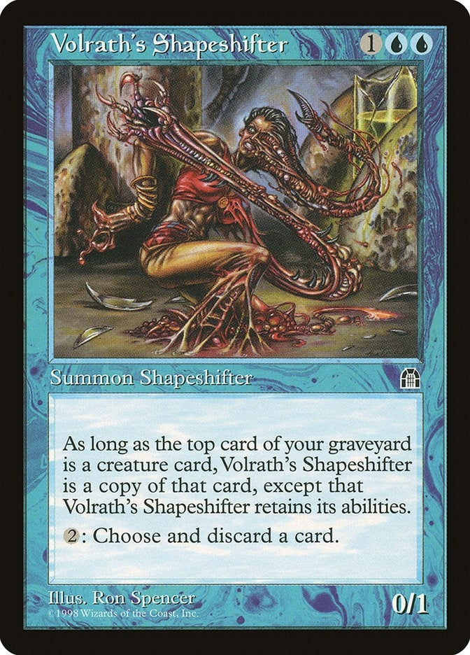 Image for Volrath's Shapeshifter [Stronghold] - Magic: The Gathering