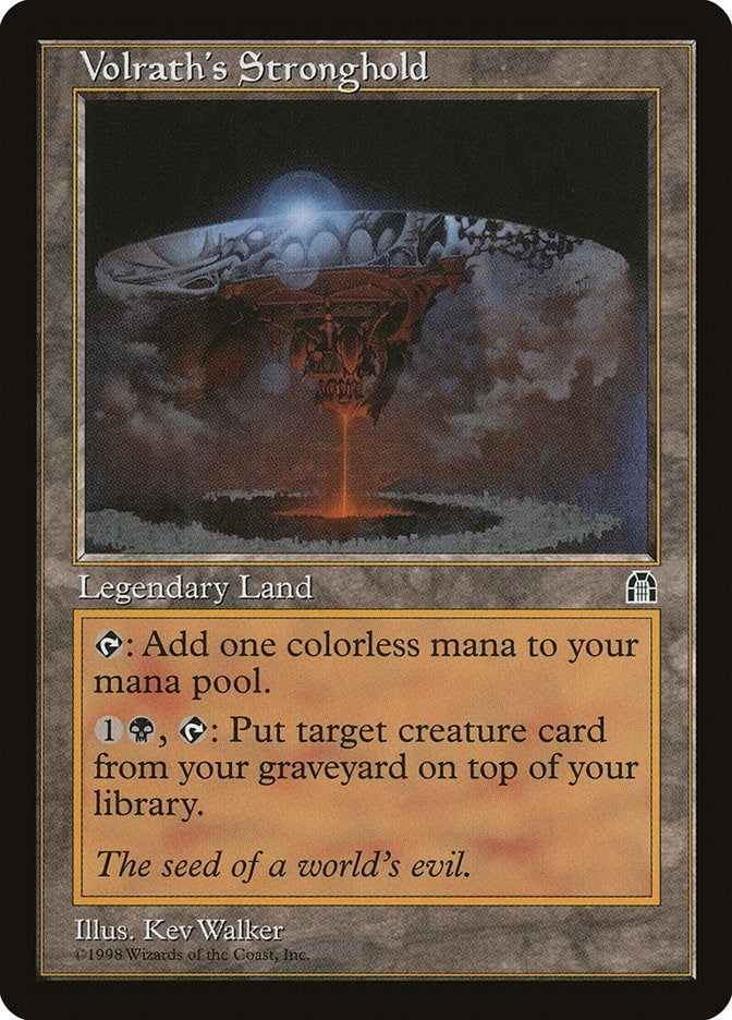 Image for Volrath's Stronghold [Stronghold] - Magic: The Gathering