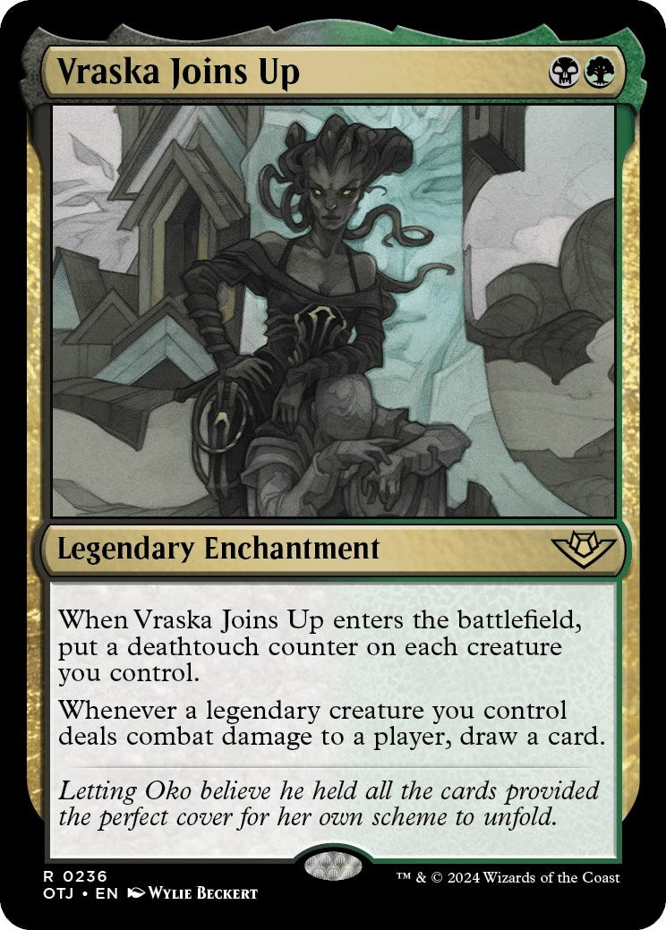Image for Vraska Joins Up (236) [Outlaws of Thunder Junction] - Magic: The Gathering