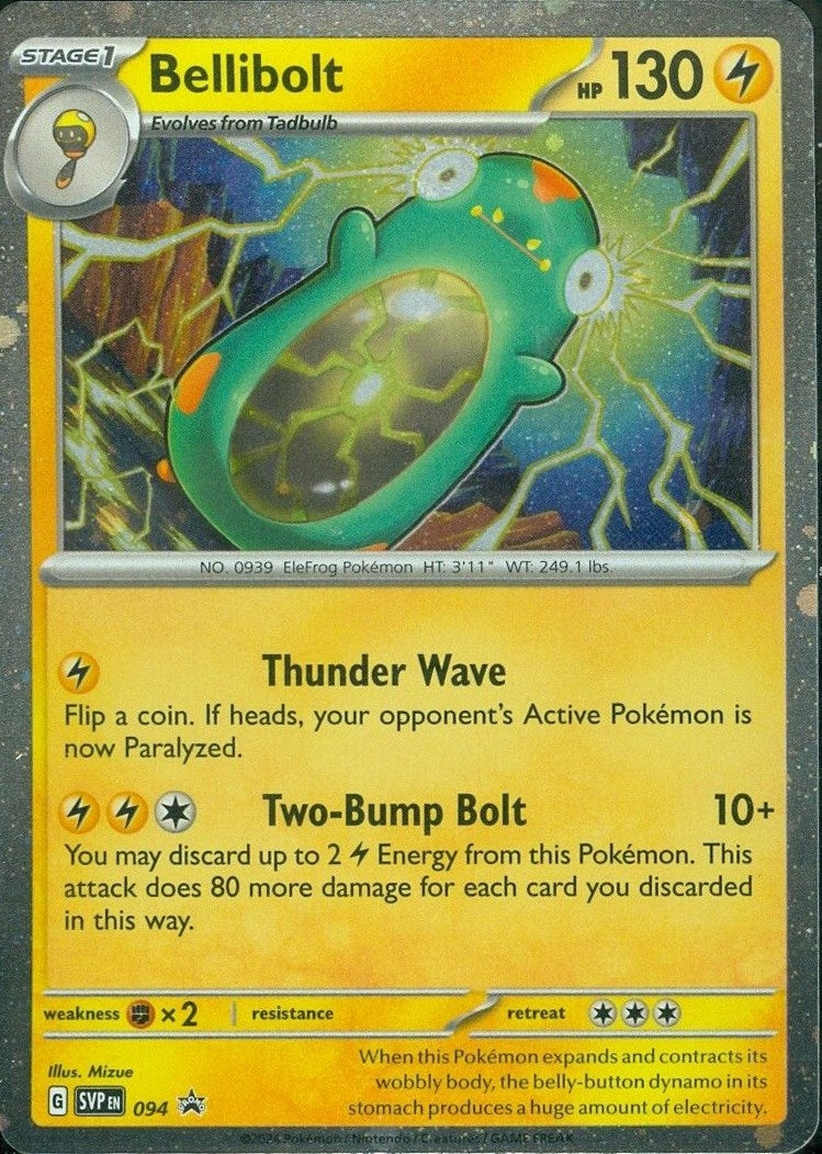 Image for Bellibolt - 094 (094) [SV: Scarlet & Violet Promo Cards] - Pokemon