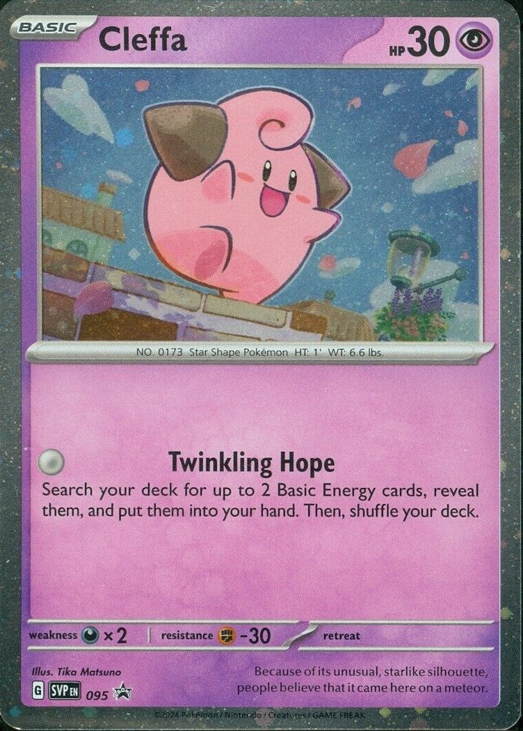 Image for Cleffa - 095 (095) [SV: Scarlet & Violet Promo Cards] - Pokemon