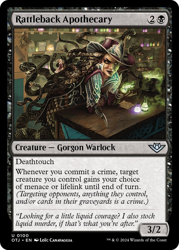 Image for Rattleback Apothecary (100) [Outlaws of Thunder Junction] - Magic: The Gathering