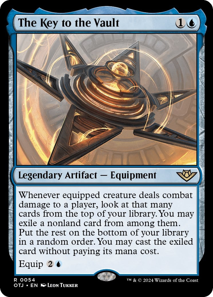 Image for The Key to the Vault (54) [Outlaws of Thunder Junction] - Magic: The Gathering