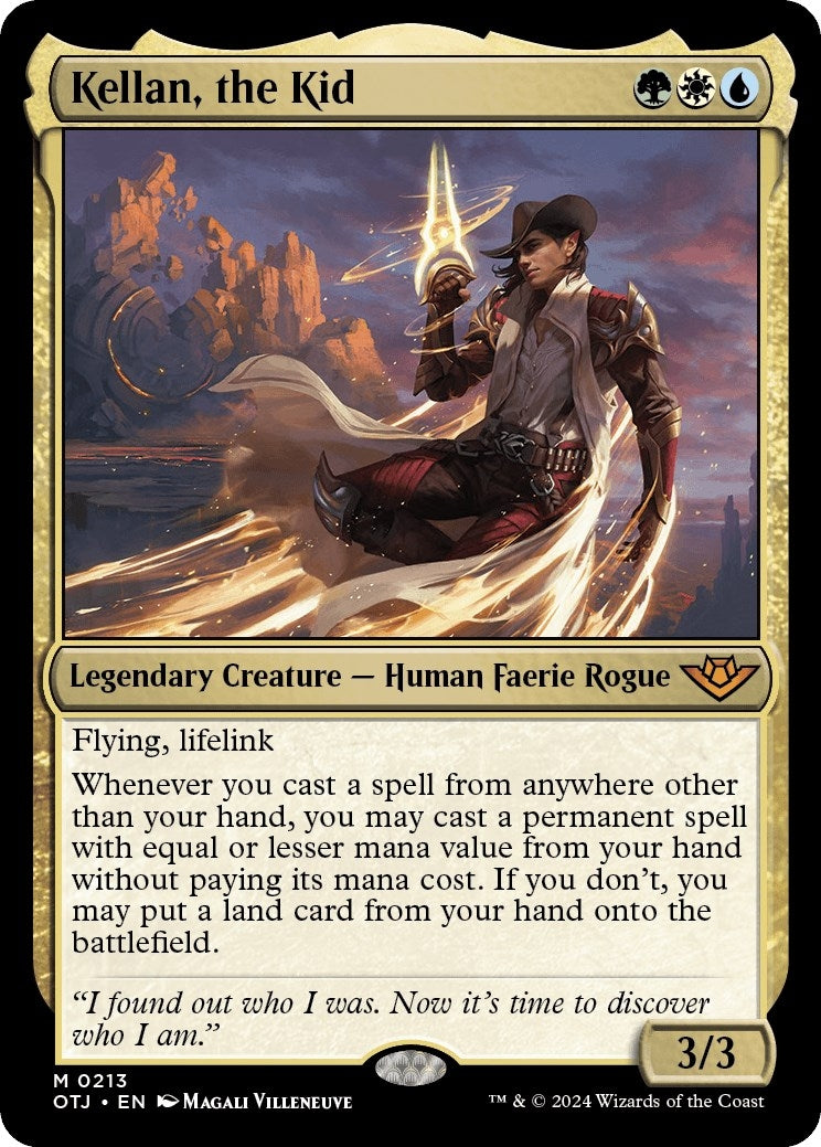 Image for Kellan, the Kid (213) [Outlaws of Thunder Junction] - Magic: The Gathering
