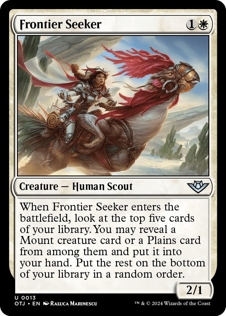 Image for Frontier Seeker (13) [Outlaws of Thunder Junction] - Magic: The Gathering