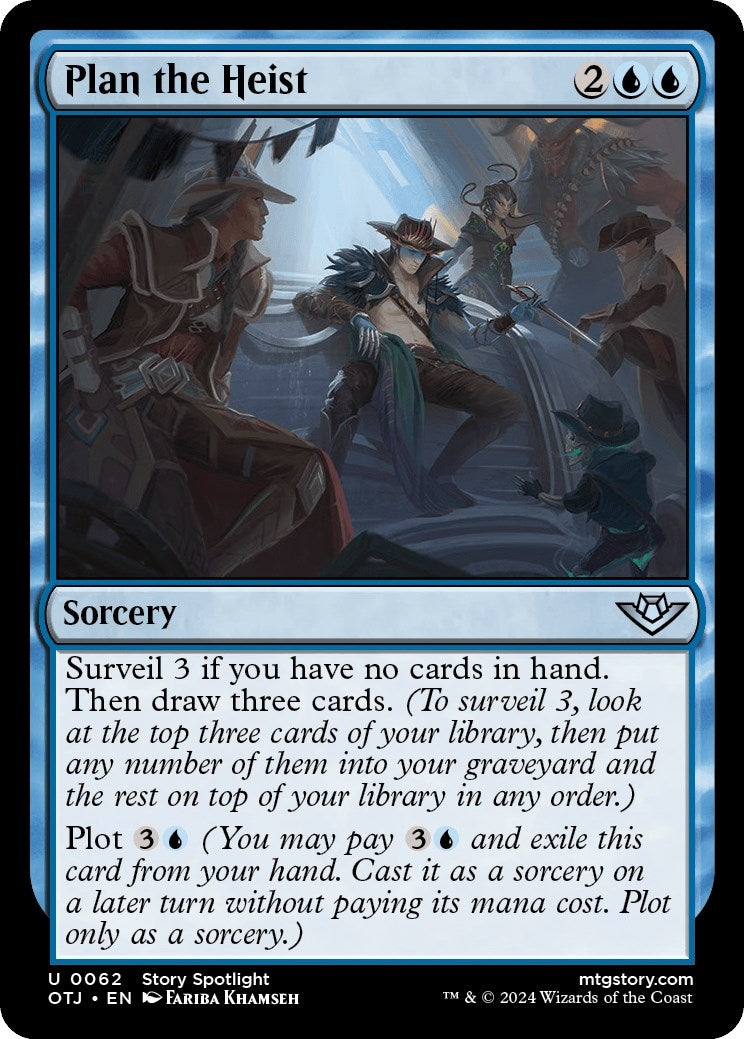 Image for Plan the Heist (62) [Outlaws of Thunder Junction] - Magic: The Gathering
