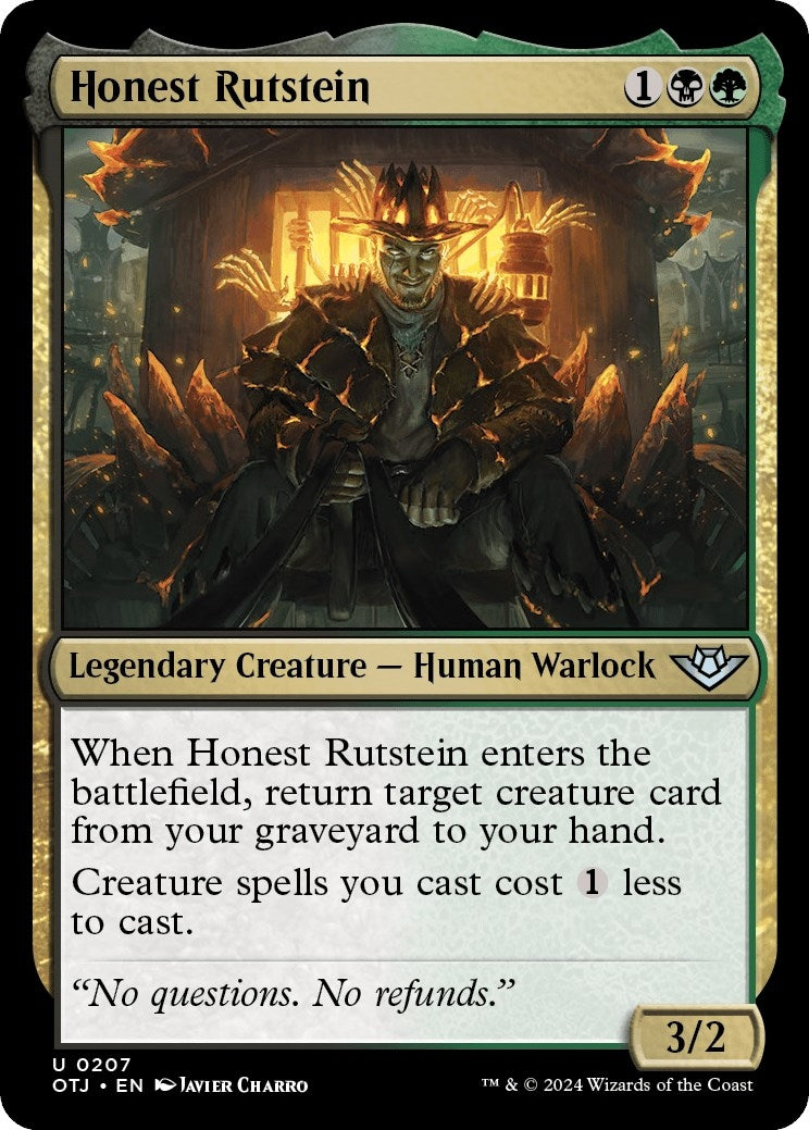 Image for Honest Rutstein (207) [Outlaws of Thunder Junction] - Magic: The Gathering
