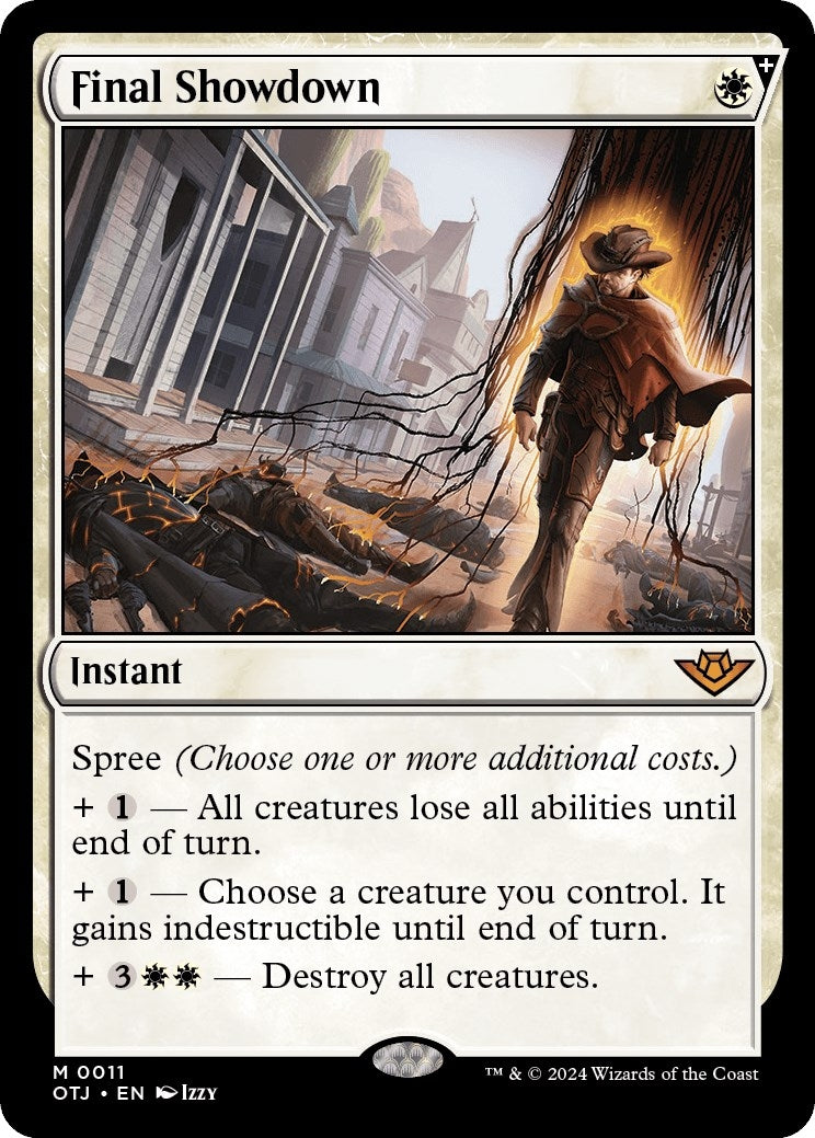 Image for Final Showdown (11) [Outlaws of Thunder Junction] - Magic: The Gathering