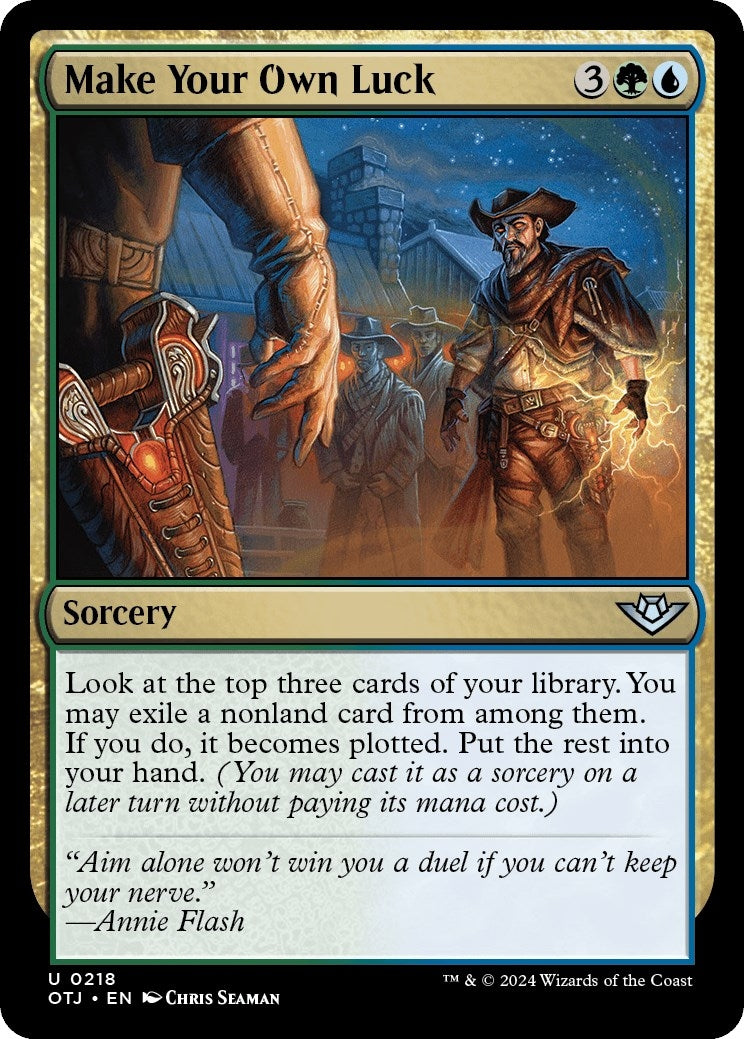 Image for Make Your Own Luck (218) [Outlaws of Thunder Junction] - Magic: The Gathering