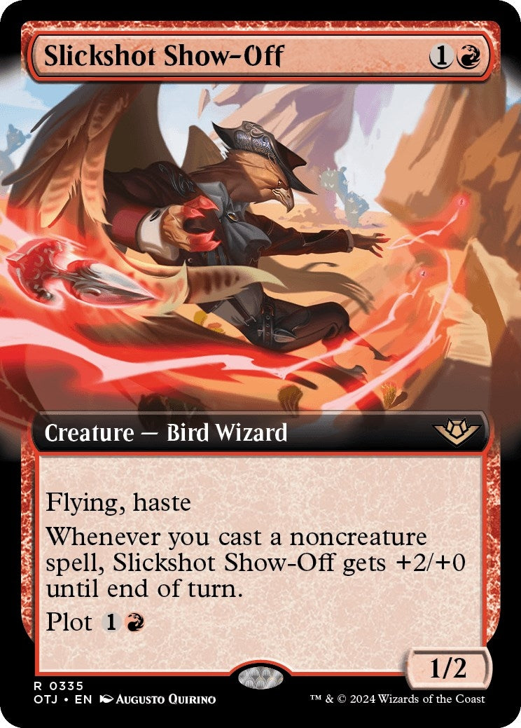 Image for Slickshot Show-Off (Extended Art) (335) [Outlaws of Thunder Junction] - Magic: The Gathering