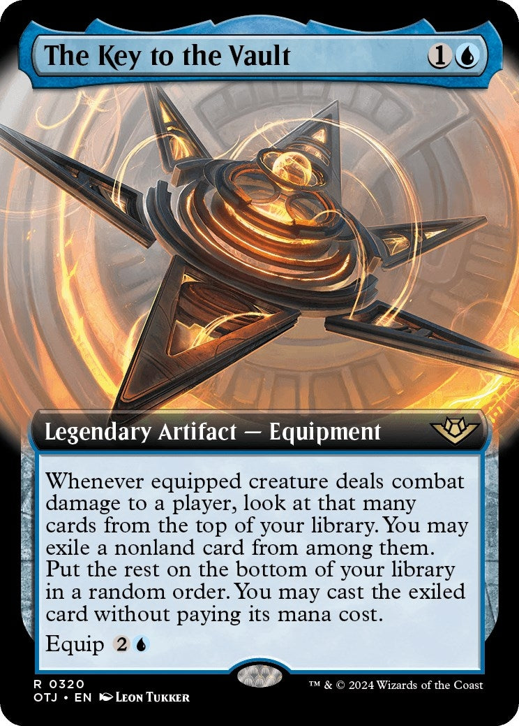 Image for The Key to the Vault (Extended Art) (320) [Outlaws of Thunder Junction] - Magic: The Gathering