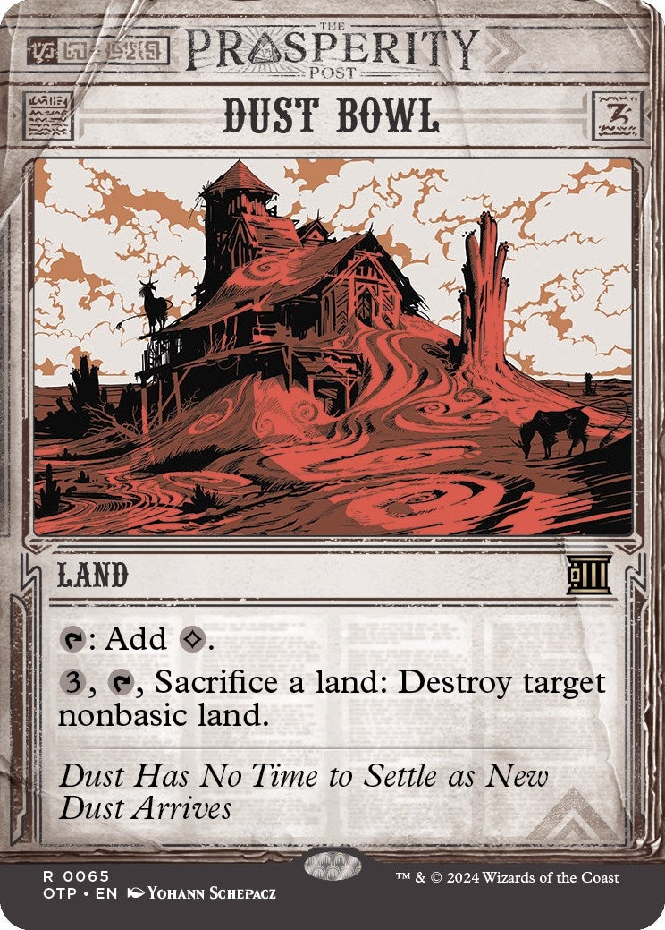 Image for Dust Bowl (65) [Outlaws of Thunder Junction: Breaking News] - Magic: The Gathering