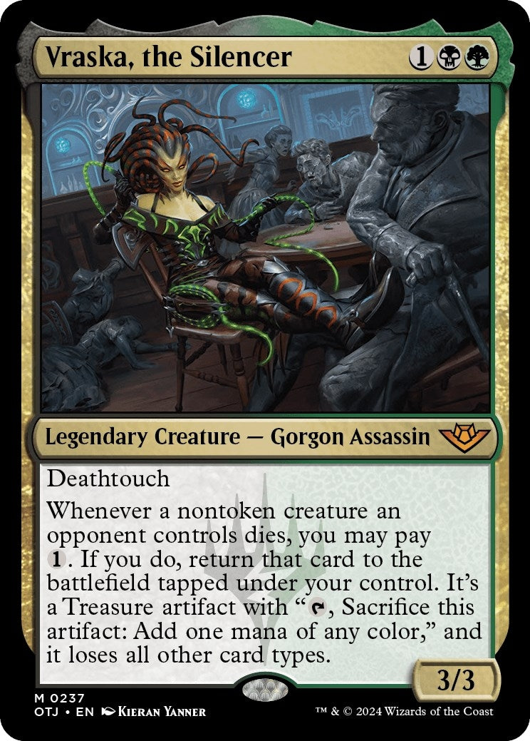 Image for Vraska, the Silencer (237) [Outlaws of Thunder Junction] - Magic: The Gathering