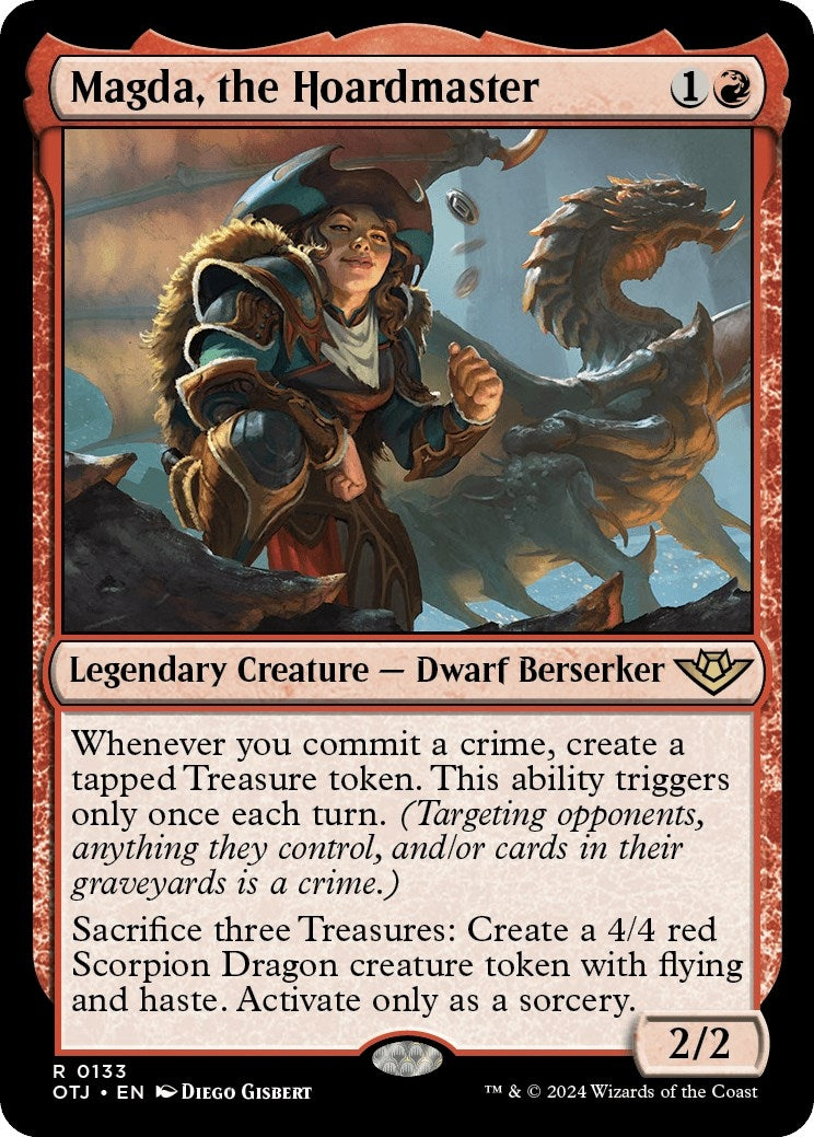 Image for Magda, the Hoardmaster (133) [Outlaws of Thunder Junction] - Magic: The Gathering