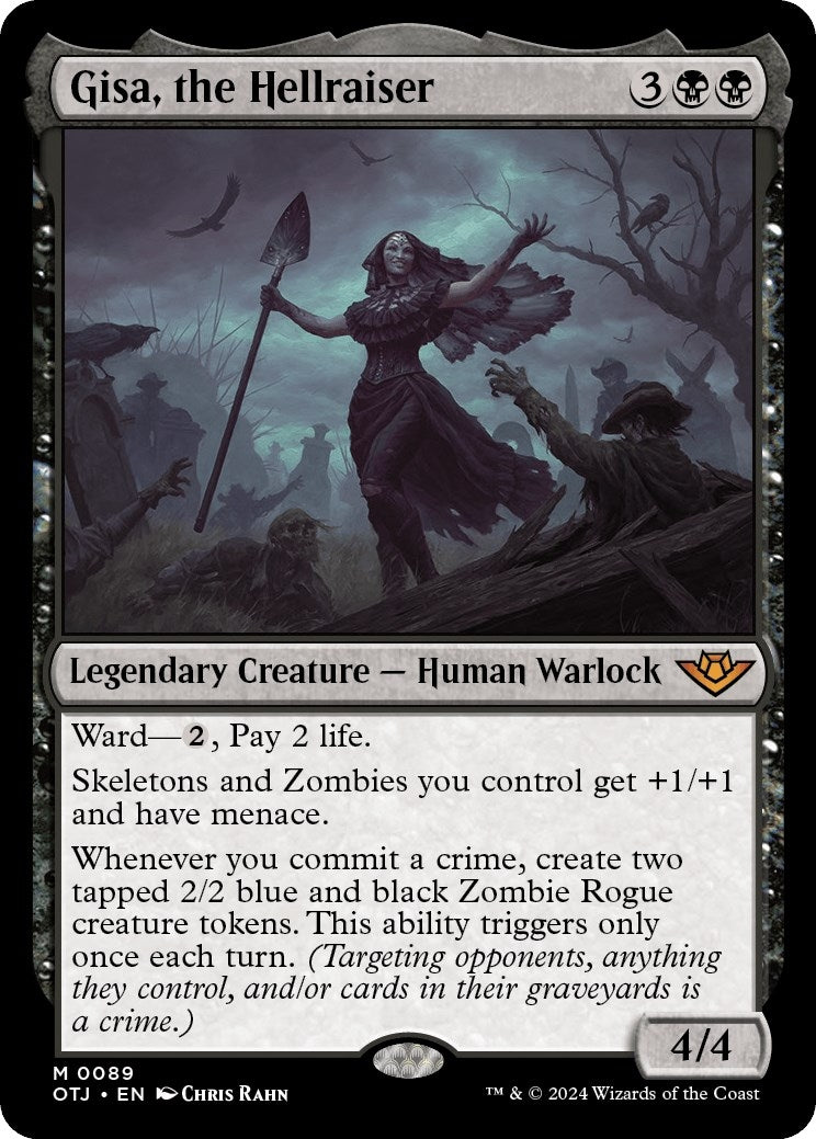Image for Gisa, the Hellraiser (89) [Outlaws of Thunder Junction] - Magic: The Gathering