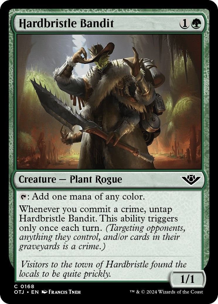 Image for Hardbristle Bandit (168) [Outlaws of Thunder Junction] - Magic: The Gathering