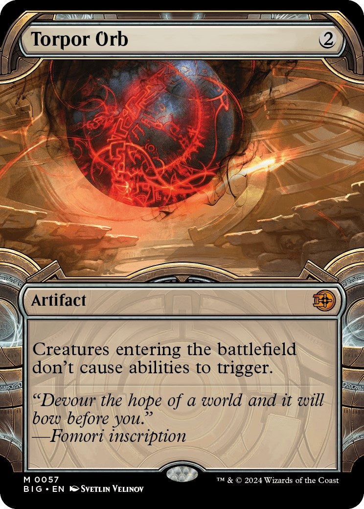 Image for Torpor Orb (Showcase) (57) [Outlaws of Thunder Junction: The Big Score] - Magic: The Gathering