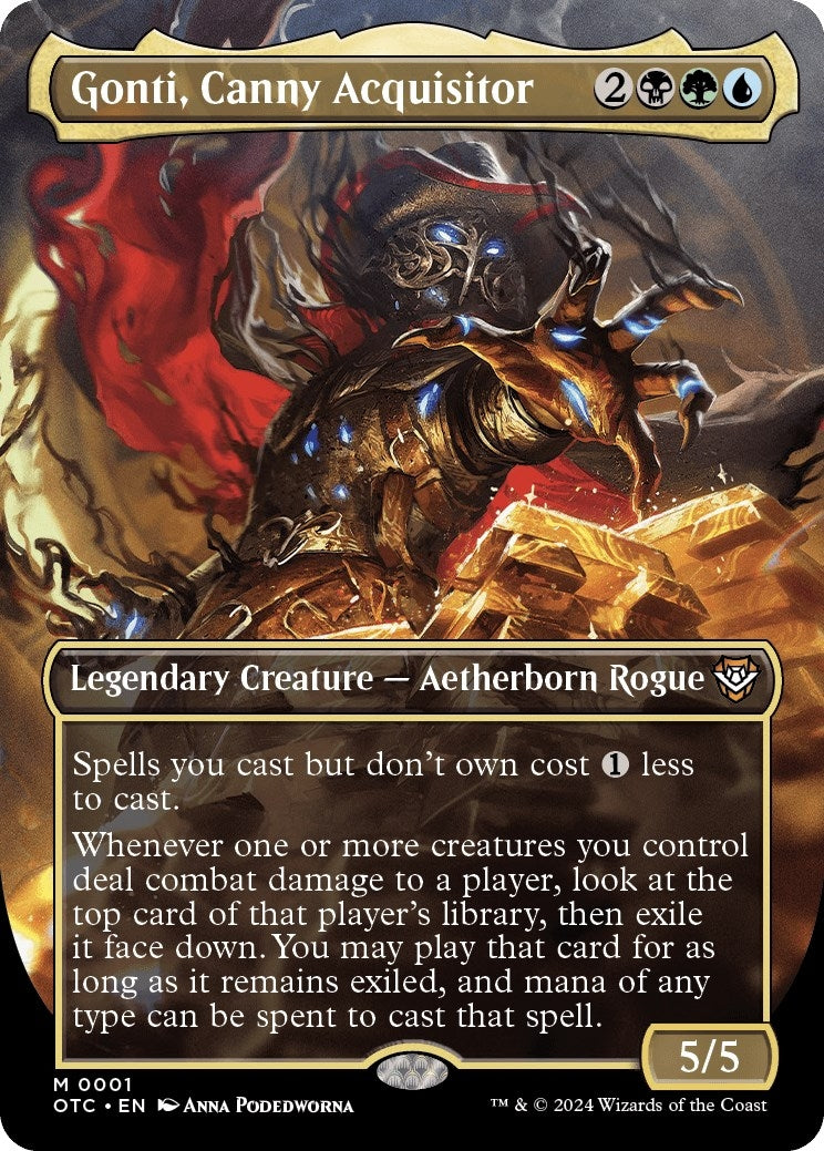 Image for Gonti, Canny Acquisitor (Borderless) (1) [Outlaws of Thunder Junction] - Magic: The Gathering