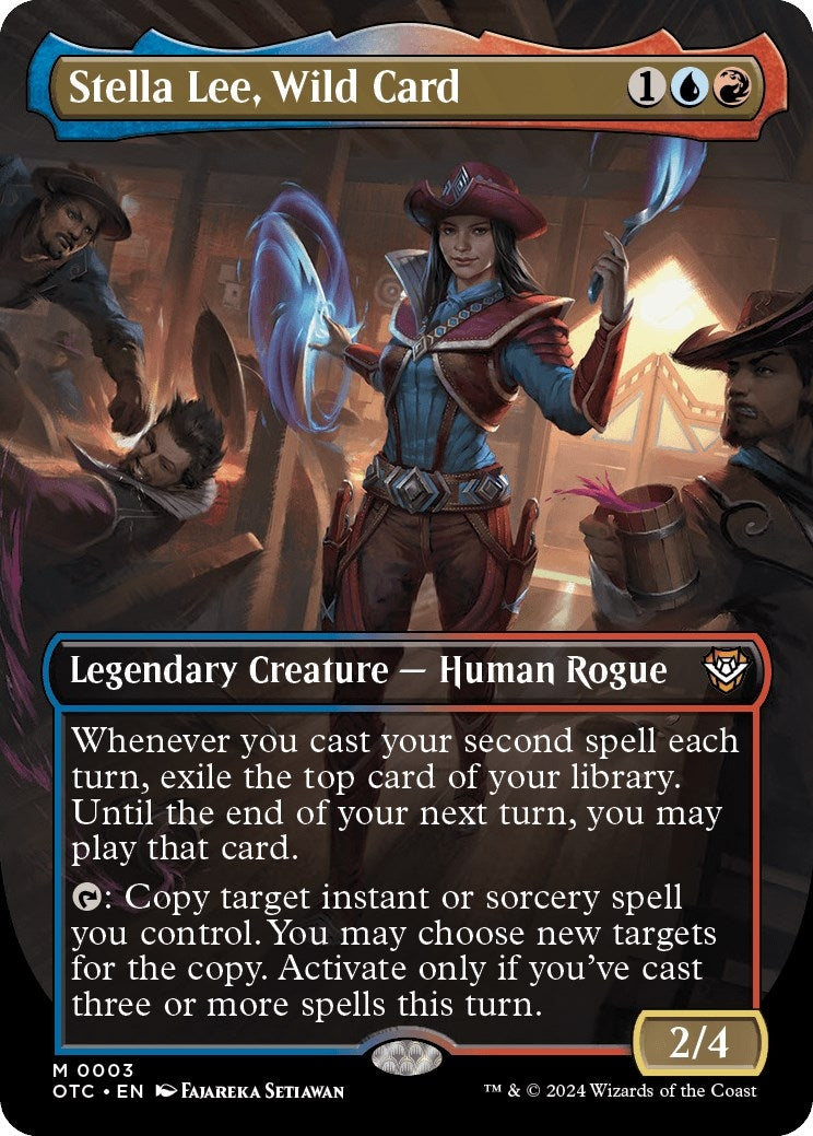Image for Stella Lee, Wild Card (Borderless) (3) [Outlaws of Thunder Junction] - Magic: The Gathering