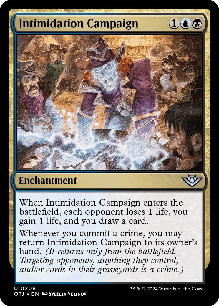 Image for Intimidation Campaign (208) [Outlaws of Thunder Junction] - Magic: The Gathering