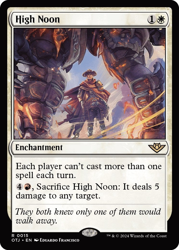 Image for High Noon (15) [Outlaws of Thunder Junction] - Magic: The Gathering