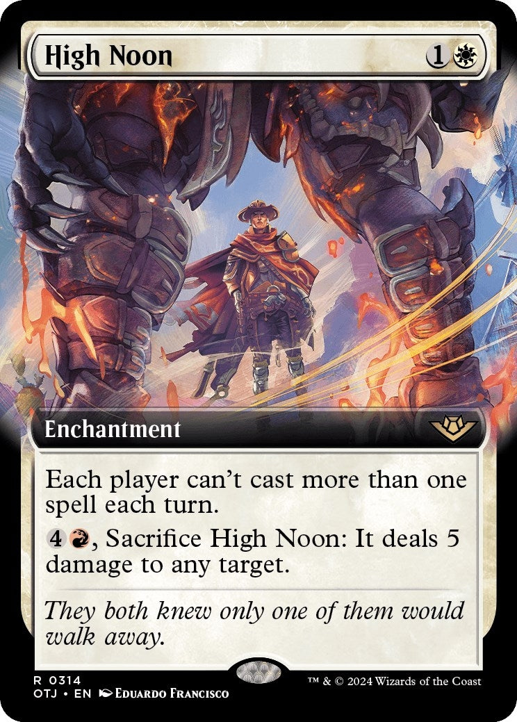 Image for High Noon (Extended Art) (314) [Outlaws of Thunder Junction] - Magic: The Gathering