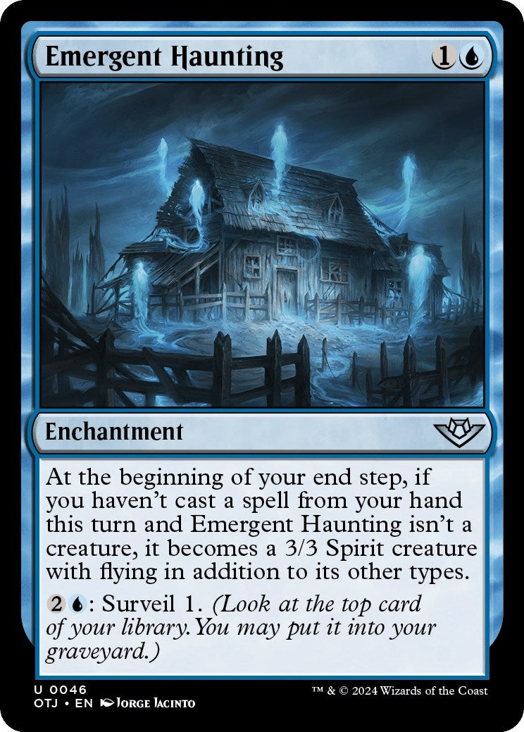 Image for Emergent Haunting (46) [Outlaws of Thunder Junction] - Magic: The Gathering
